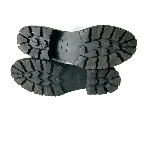 NORDSTROM BP Dionne Chunky Platform Slides Sandal - White, Black- Women size 8.5 - Picture 9 of 9